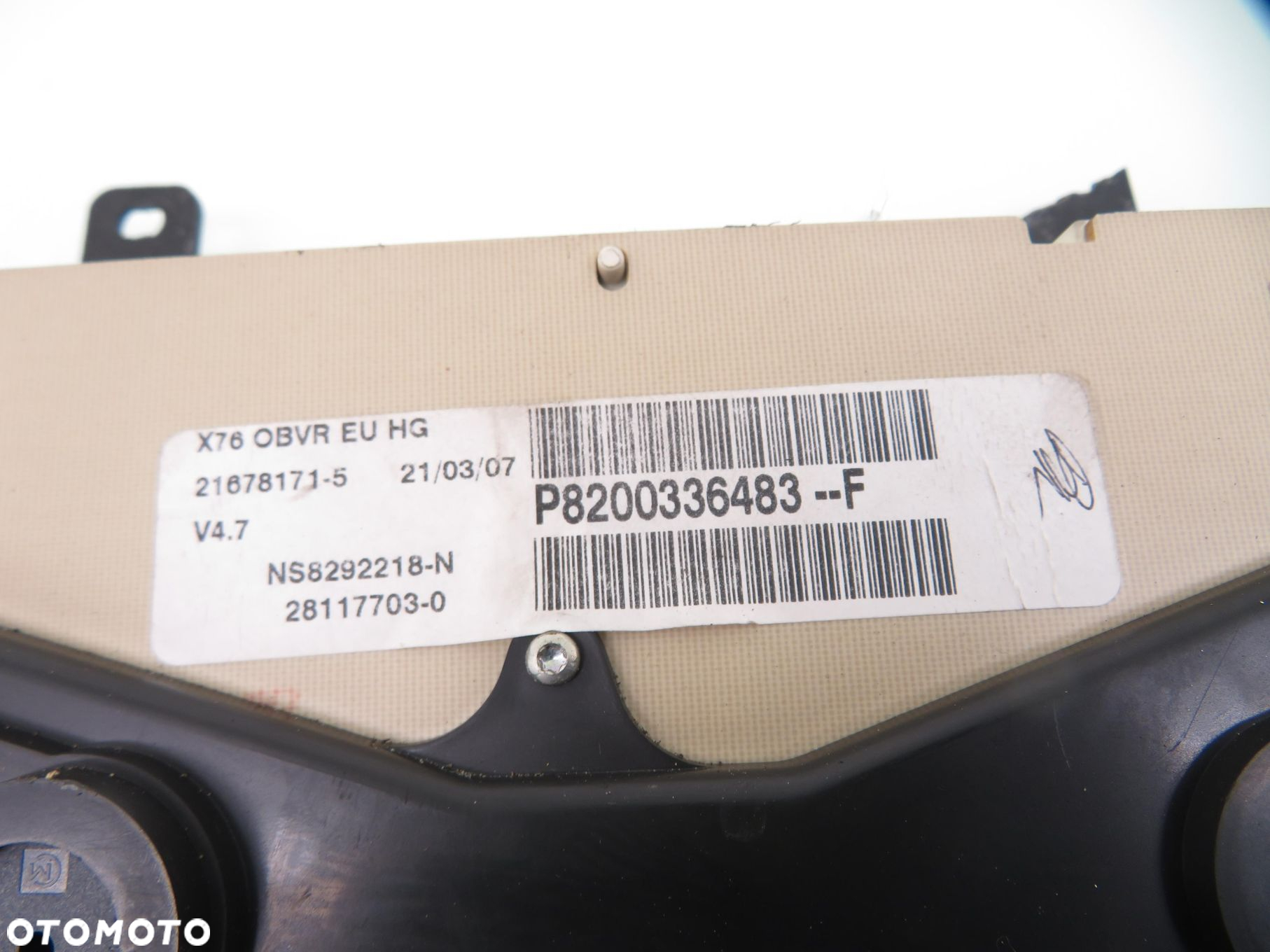 LICZNIK RENAULT KANGOO I 1.5 dCi P8200336483F - 2