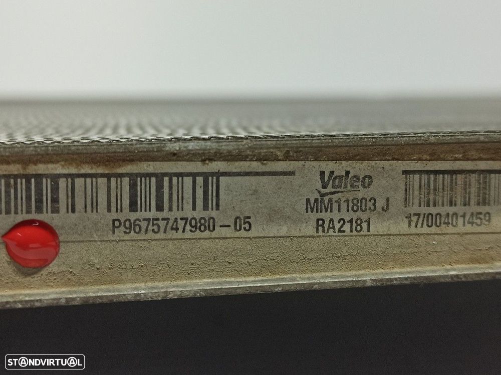 RADIADOR DE ÁGUA CITROEN C4 PICASSO FEEL - 3