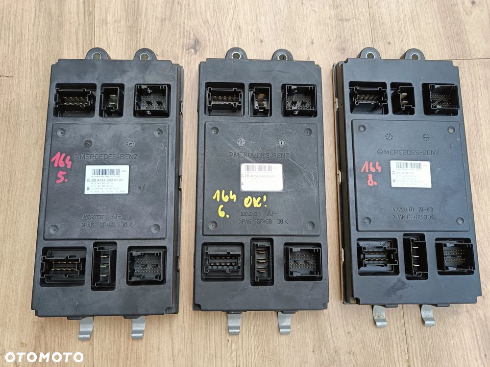 MERCEDES W164 ML X164 GL MODUŁ SAM PRZEDNI RÓŻNE NUMERY - 1