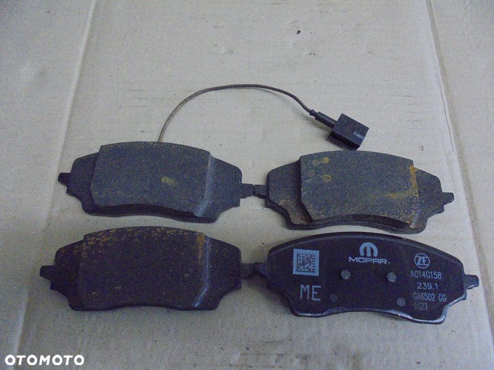 KLOCKI HAMULCOWE TYŁ FIAT DUCATO 2021- ELEKTRYK 77369188 - 1