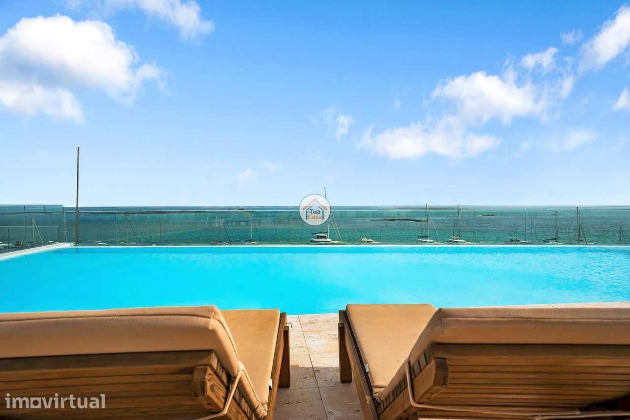 T4 Luxo | Frente à Ria Formosa | Piscina Rooftop | Jardim Privado — Ol - Grande imagem: 2/45