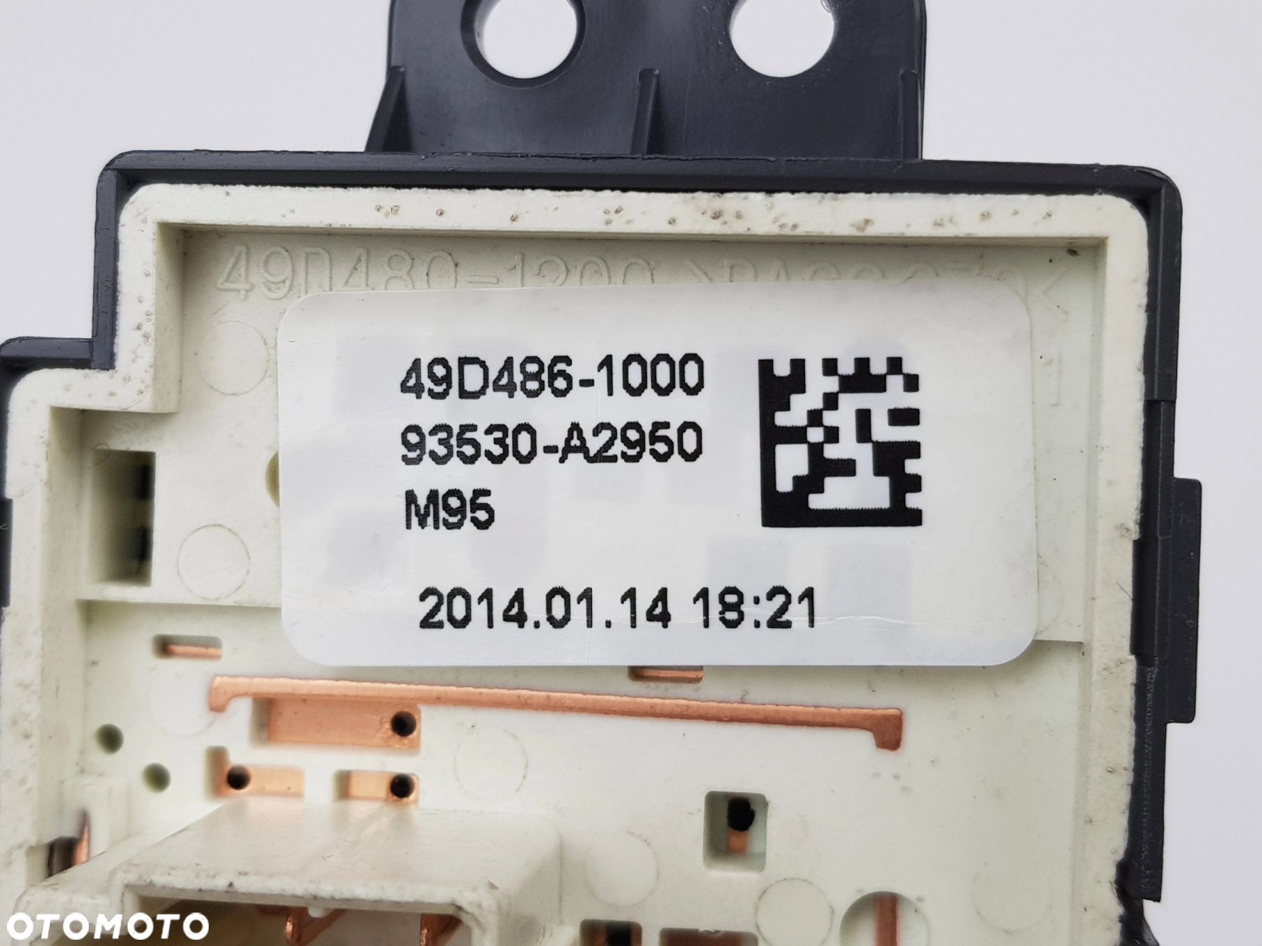 Panel sterowania Przełącznik Regulacja lusterek Kia Ceed II 93530-A2950 - 8