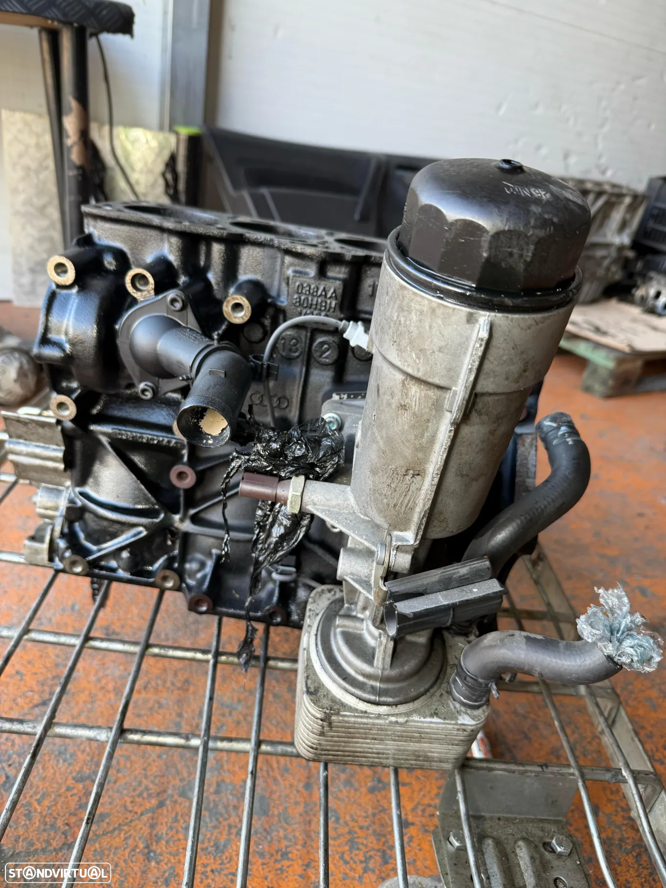 Bloco Do Motor VOLKSWAGEN GOLF IV/ AUDI A3/SEAT LEON 1.9TDI Ref: ASZ - 4