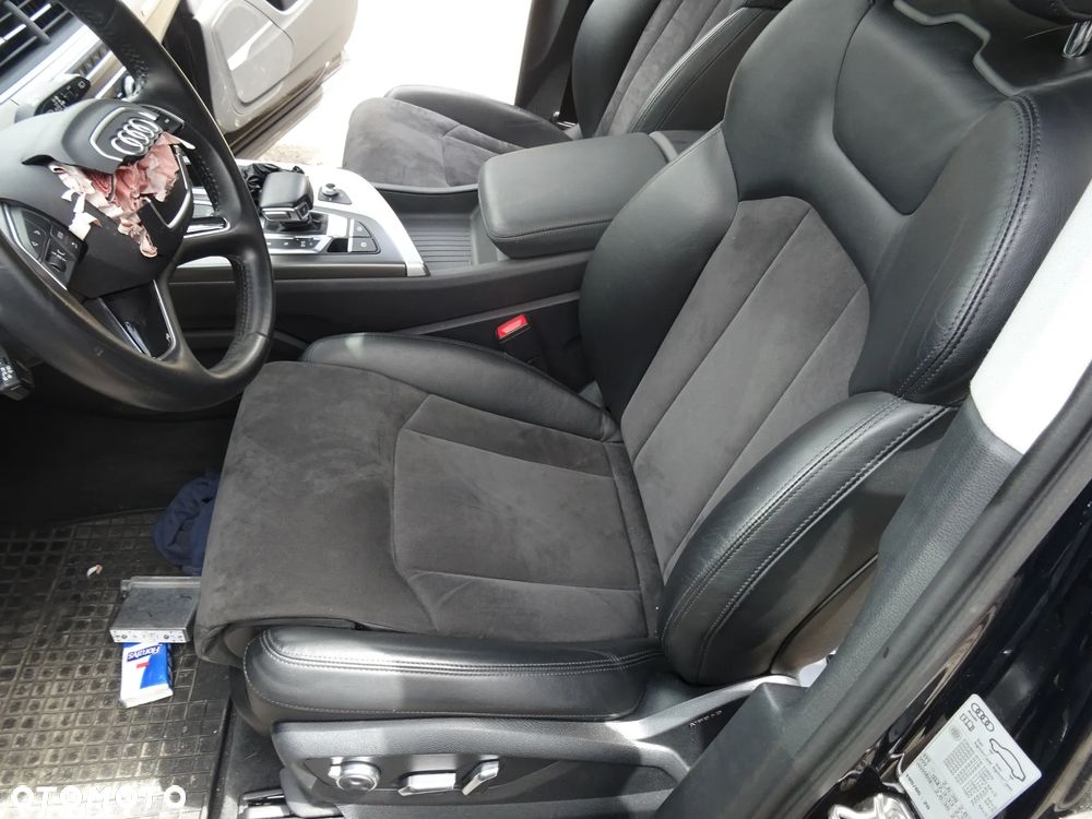 Fotele Kanapa Boczki Skora Alkantara 7 osob Audi Q7 4M czesci - 1