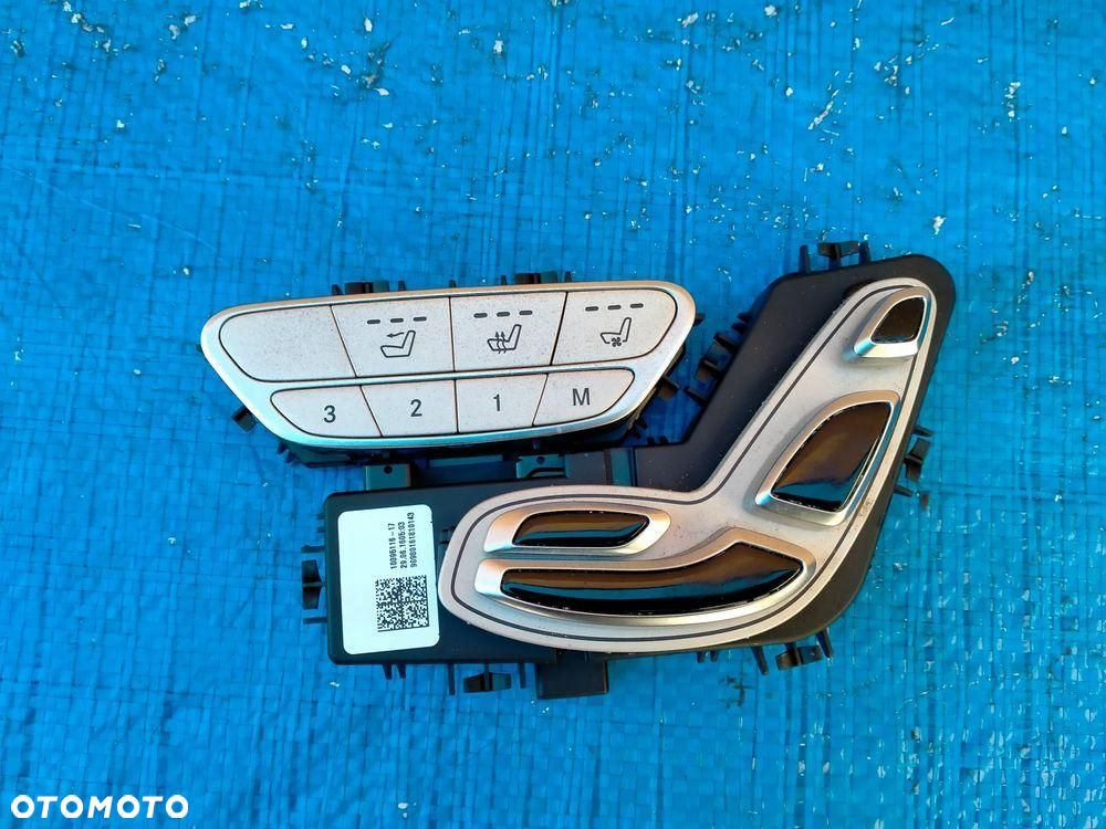 MERCEDES S W217 A2229050001 PANEL PRAWY STEROWANIE FOTELA FOTELI / ORYGINAŁ - 1