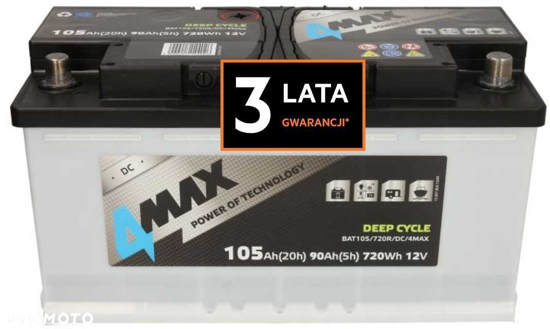 Akumulator JENOX 4max DEEP-CYCLE 12v 105ah P+ Radom, wysyłka free - 1
