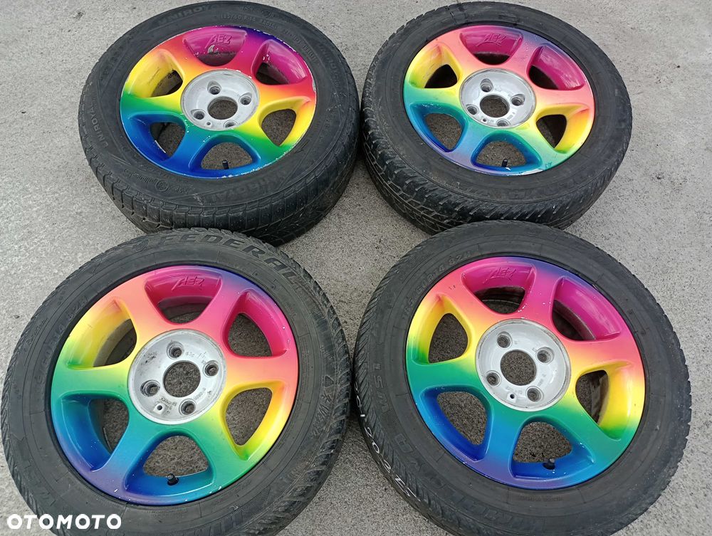 Alufelgi 14 cali 4x100 VW GOLF Opel CALIBRA Toyota PASEO oldscool AEZ