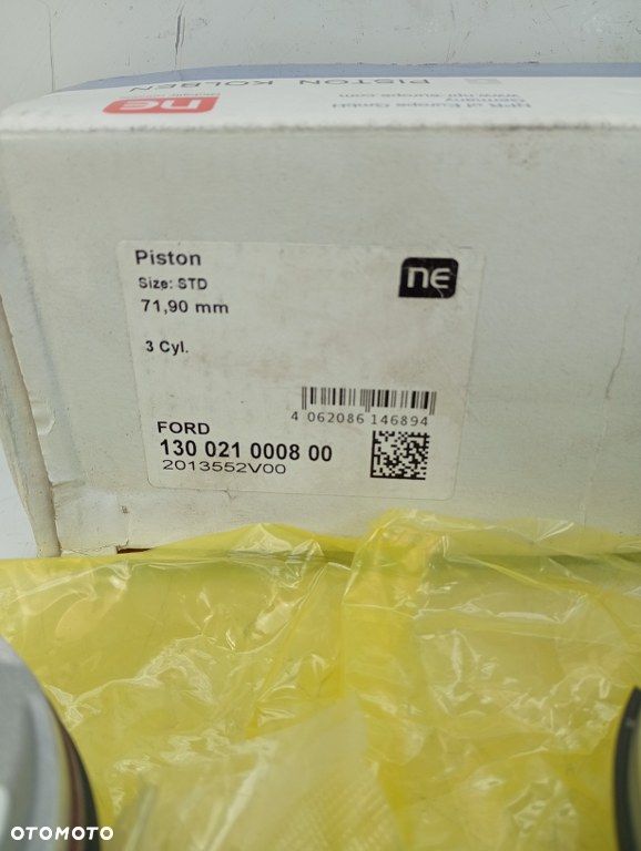 Tłok Pierścienie Komplet 3 Sztuki Ford Transit Courier Fiesta Mk7 Focus Mk3 1.0 Ecoboost 130021000800 - 4
