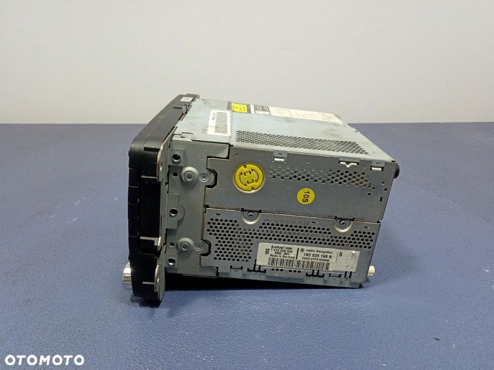 VW GOLF V RADIO CD FABRYCZNE NAWIGACJA 1K0035198B - 6