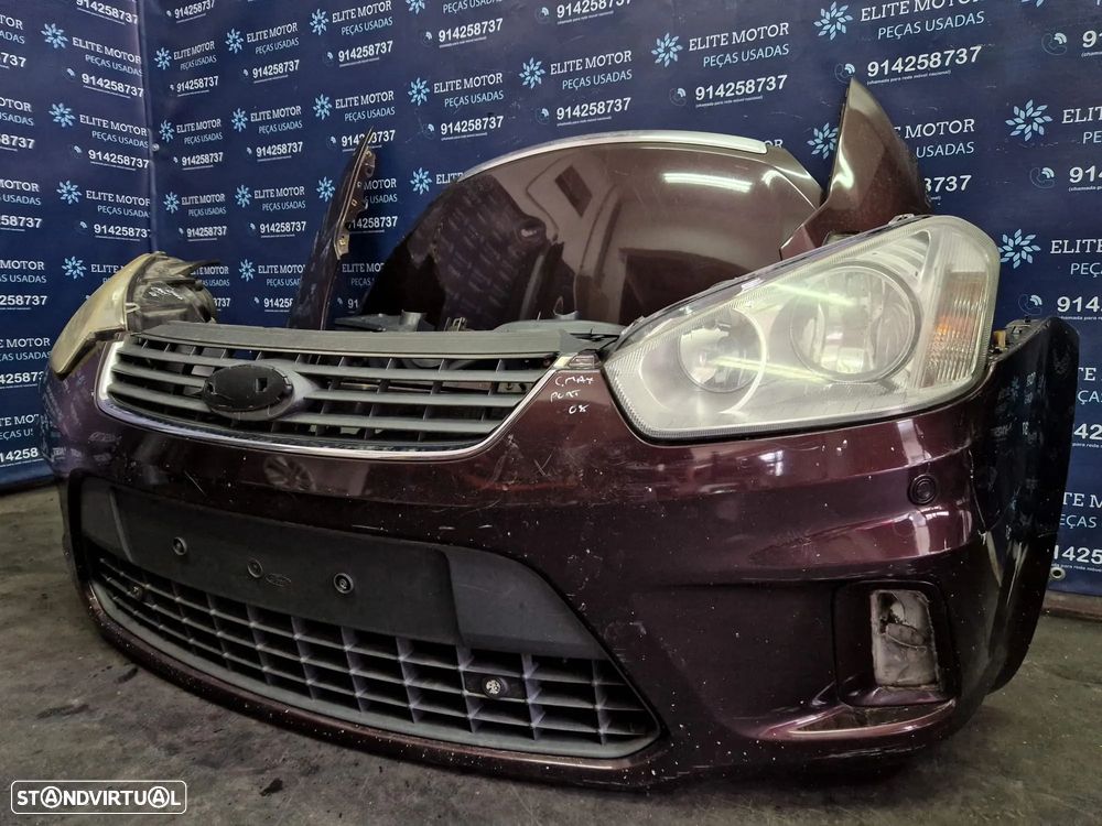 Frente completa usada FORD CMAX I FACELIFT TDCI parachoques capot oticas guardalamas radiador - 4