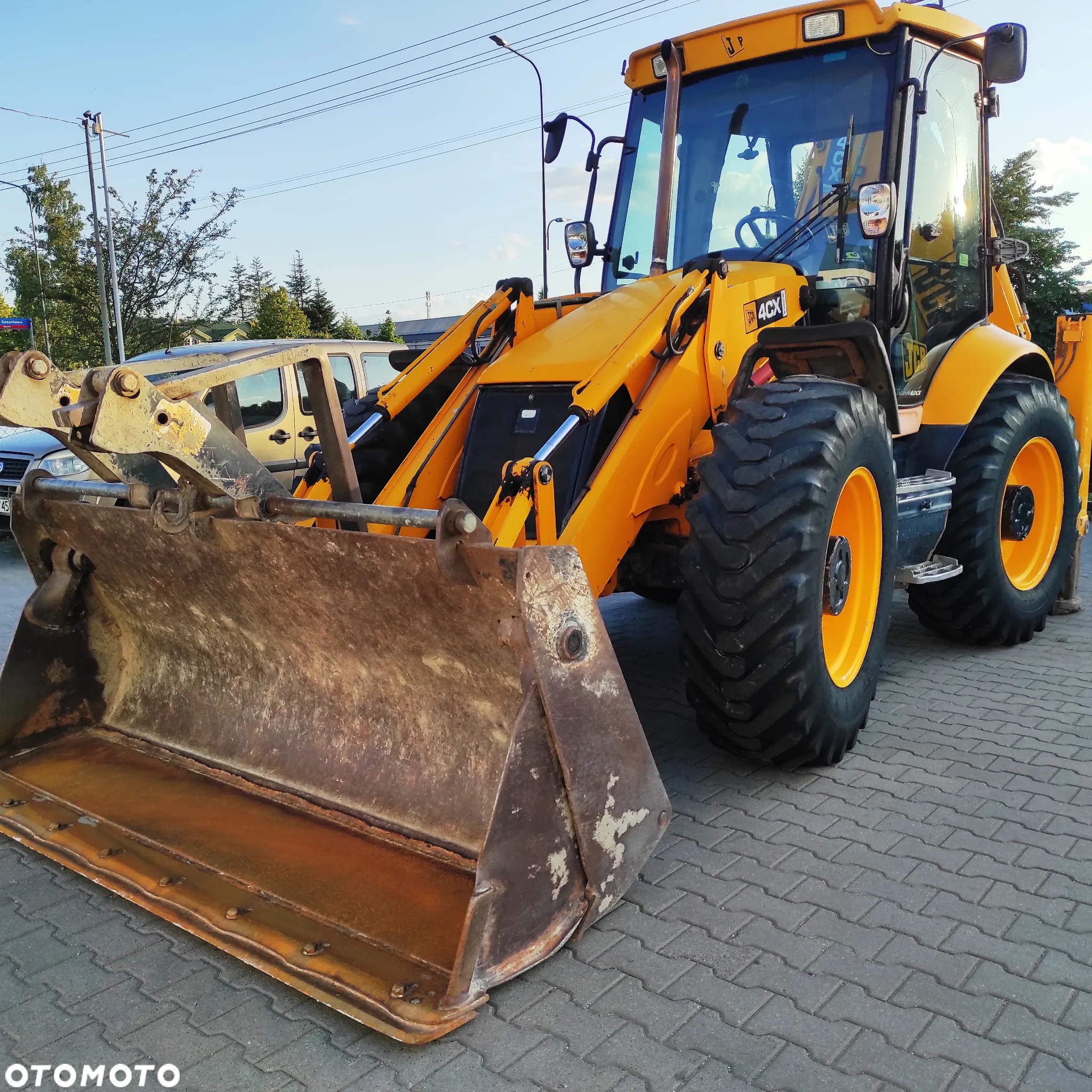 JCB 4CX Powershift Torquelock 2008 R Koparko Ładowarka JCB 4CX - 4