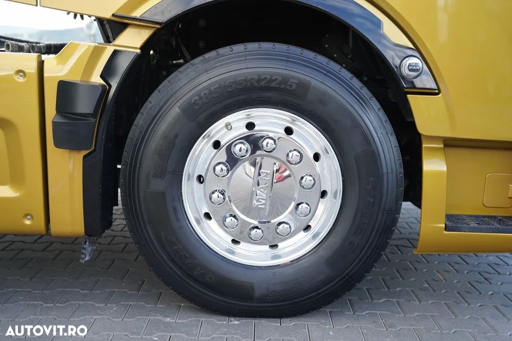 MAN TGX 18.510 / GM / HIDRAULICĂ / RETARDER / I-PARK COOL / ANVELOPE 100% / / EURO 6 - 19