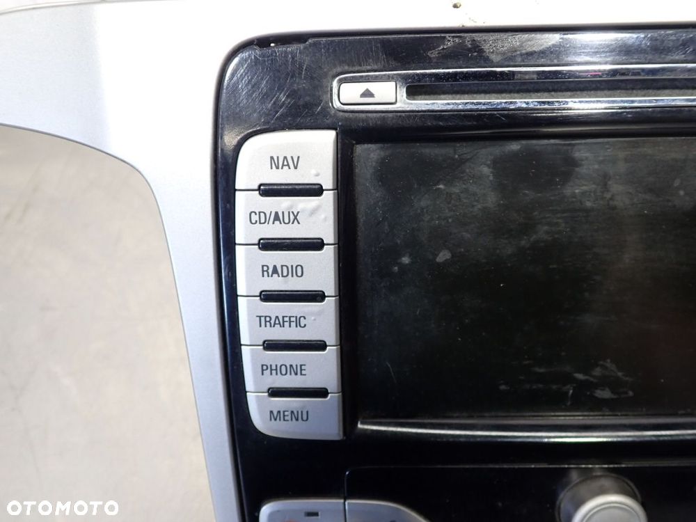 RADIO Z NAWIGACJĄ PANEL STEROWANIA NAWIEWU FORD S-MAX I 7S7T18K931BH - 3