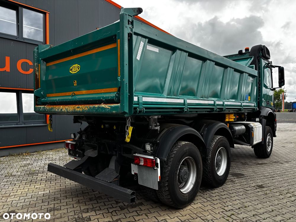 Mercedes-Benz AROCS 3351 6x6 WYWROTKA TRÓJSTRONNA Z BORDMATIKIEM - 5