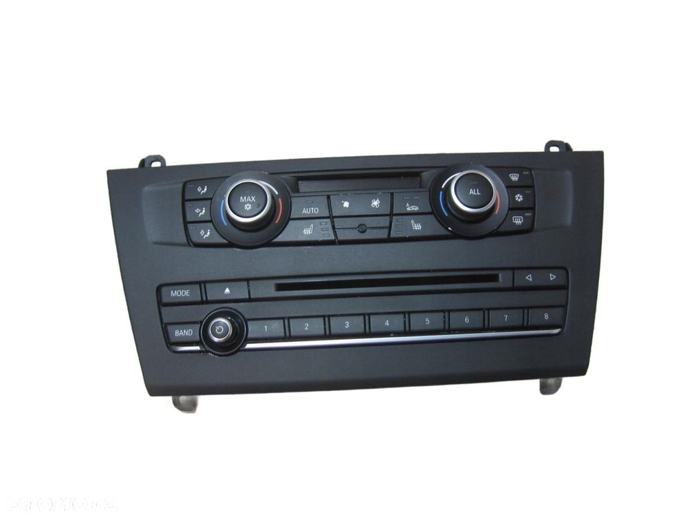BMW X3 F25 PANEL STEROWANIA KLIMATYZACJI RADIO PODGRZEWANE FOTELE 9248265 - 1