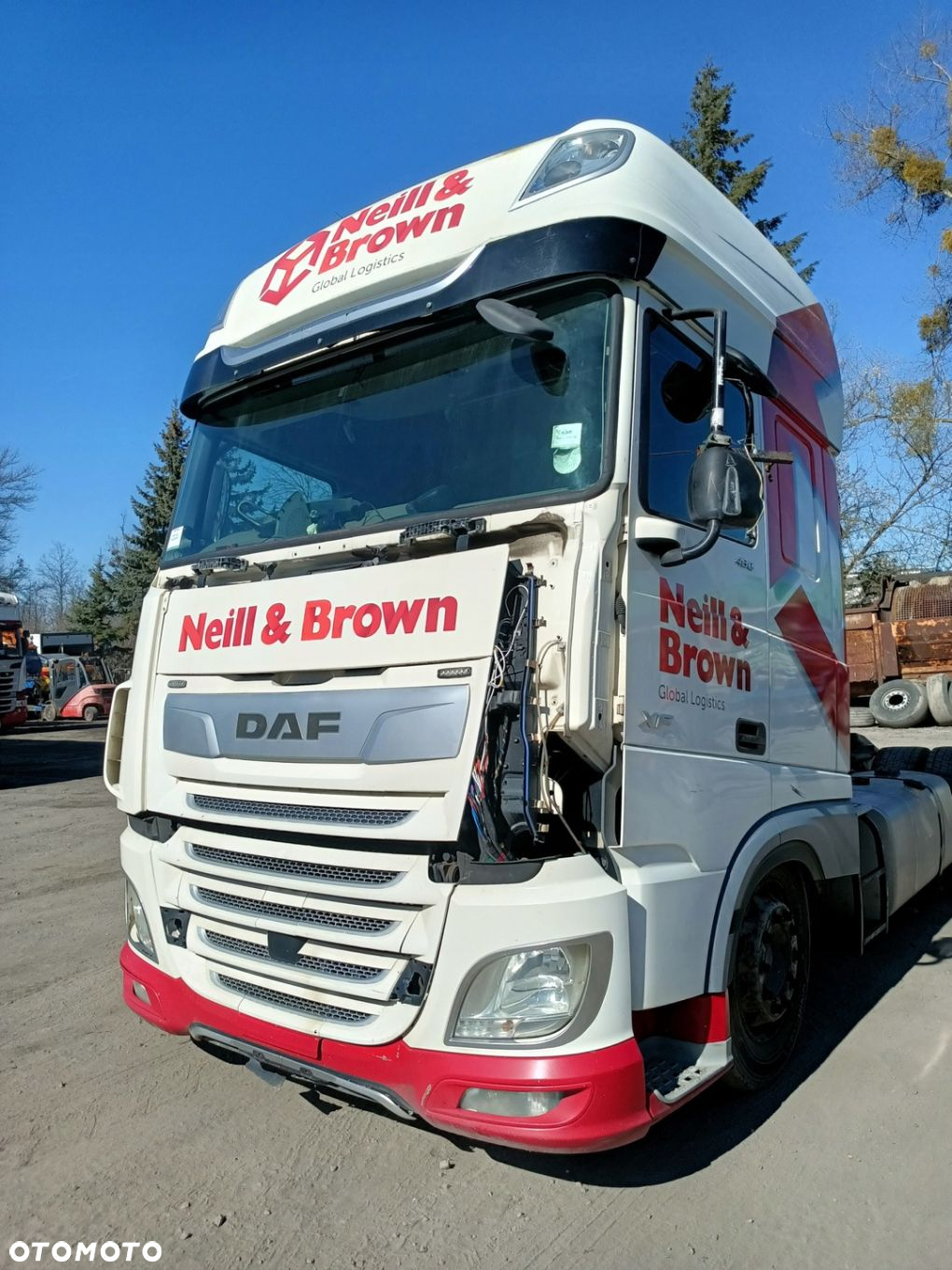 SZKIELET KABINY KABINA BEZ DRZWI SPACE CAB DAF XF 106 EURO 6 CZESCI - 2