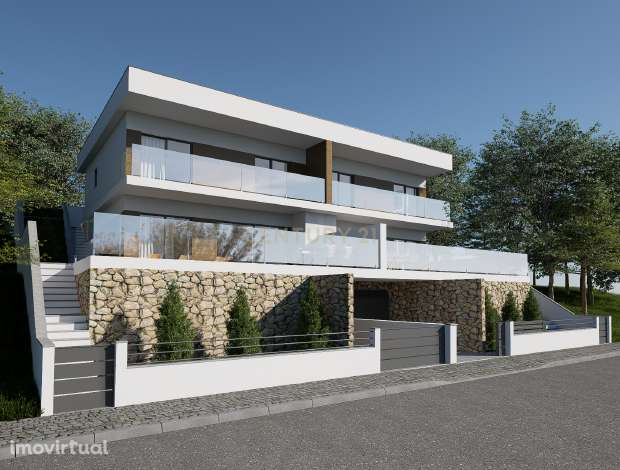 Terreno Urbano com Projeto Aprovado de 2 moradias, em Fernão Ferro, Se - Grande imagem: 2/27