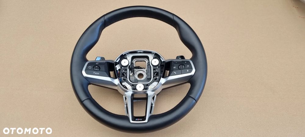 BMW X1 U11 M-PAKIET 2022- Kierownica Skóra Łopatki Oryginał - 1