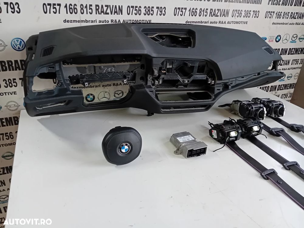 Plansa Bord Kit Airbag Complet BMW Seria 4 G22 G23 G26 LCI 2023+ - 2