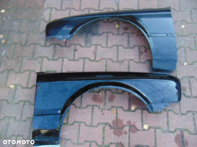 BMW e30 BŁOTNIK przód przedni TYLKO LEWY oryginał CZARNY BEZ RDZY - 2
