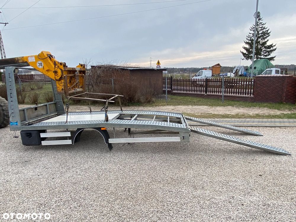 Opel Movan Renault Master Doka Najazd Zabudowa Platforma Ocynk Laweta - 1