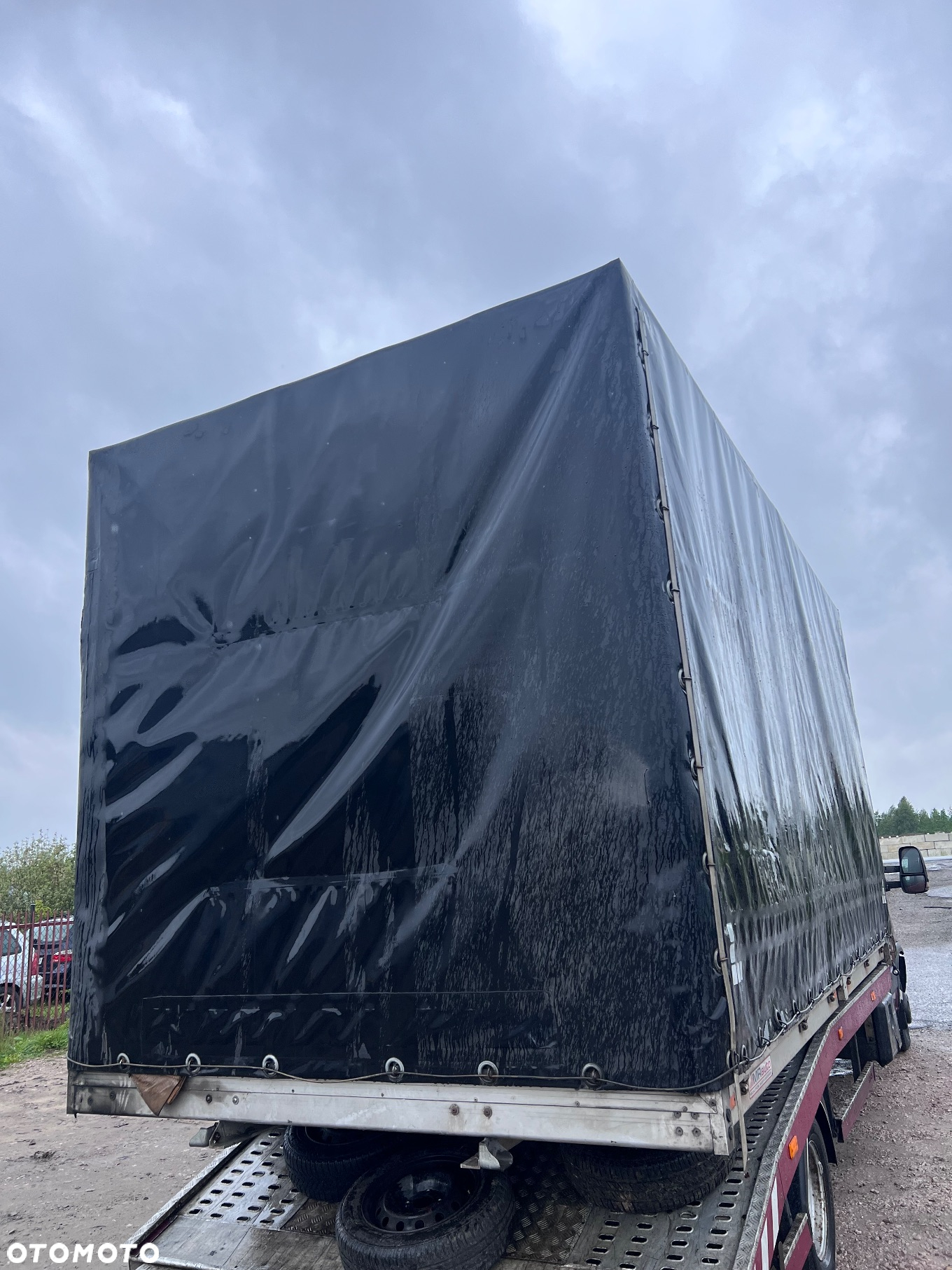 Plandeka paka 10 palet Renault Master III 19r dł 4,80 szer 2,20 - 4