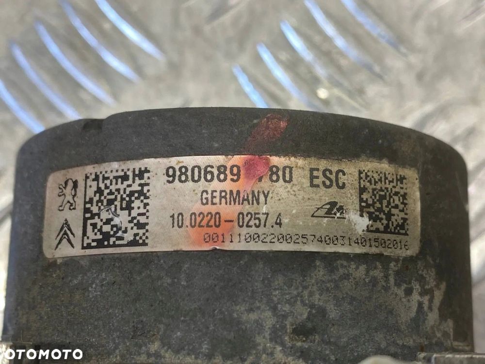 POMPA ABS CITROEN C3 II 9806891780 - 12