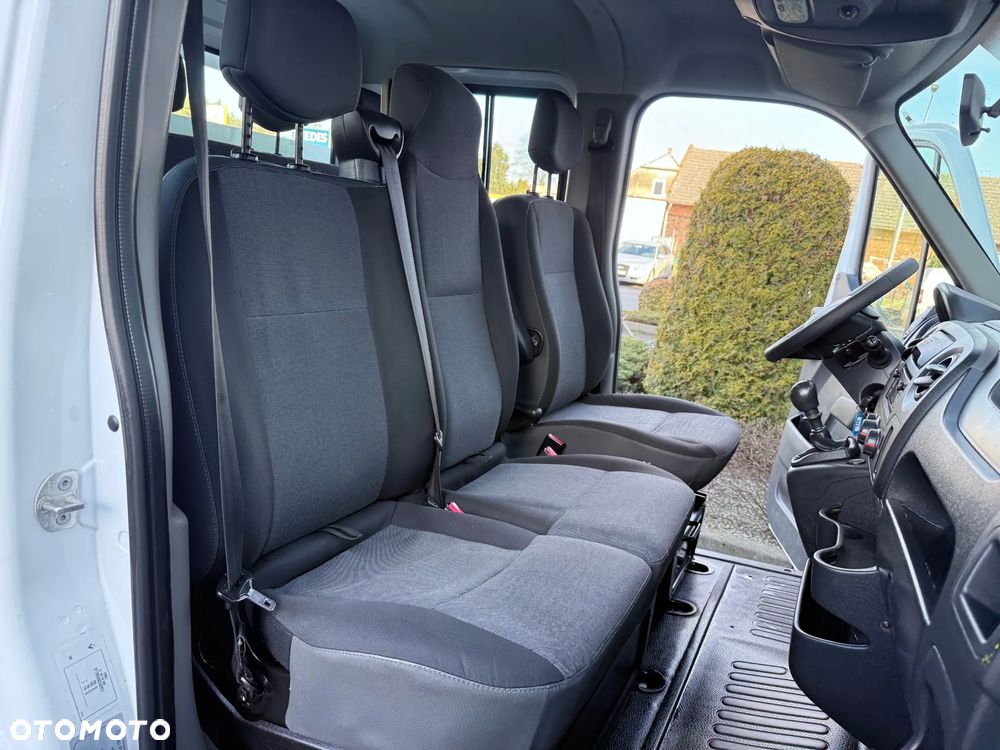 Renault Master 135 DCI Doka Brygadówka 7-miejsc + Skrzynia Salon PL, Jeden Właściciel - 17