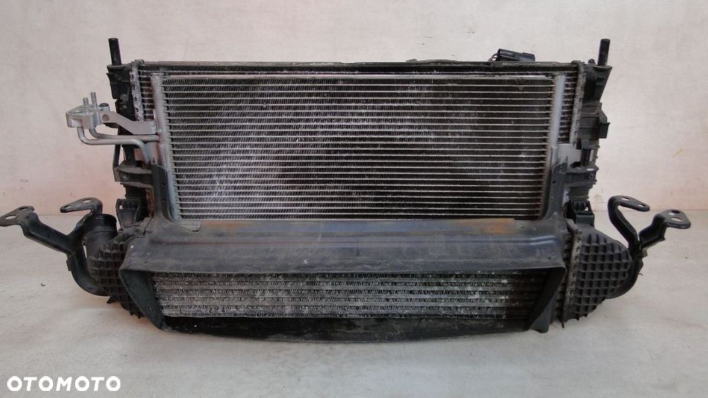 VOLVO V50 S40 II CHŁODNICA WODY KLIMATYZACJI INTERCOOLER WENTYLATOR KOMPLET 1.6D - 1