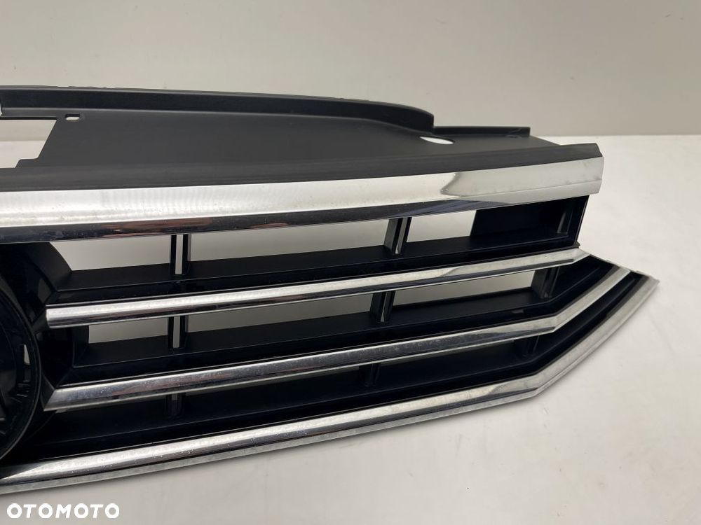 GRILL ATRAPA RADAR VW PASSAT B8 LIFT 3G0853653N 3Q0907550E - 5