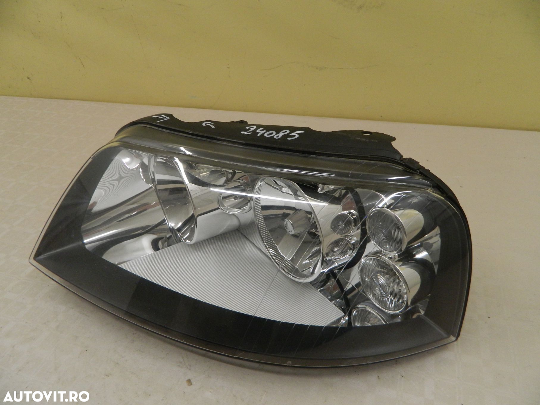Far stanga Seat Alhambra Halogen, 2001, 2002, 2003 2004, 2005, 2006, 2007, 2008, 2009, 2010, cod origne 7N7941015M. - 4