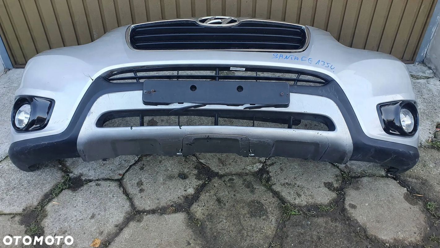 Hyundai Santa Fe 2 II lift 09-12 zderzak przedni przód $ - 4