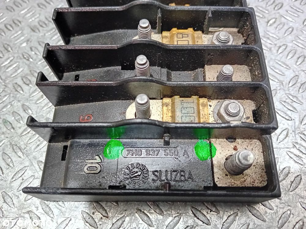 płyta bezpieczników VW T5 7H0937550A - 4