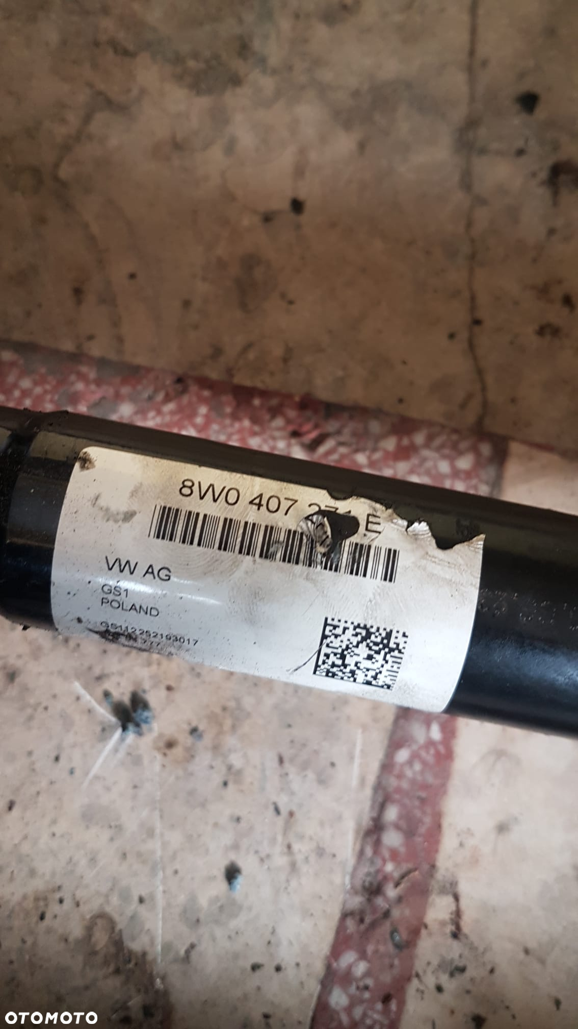 Półoś prawa lewa Audi A4B9 - 6