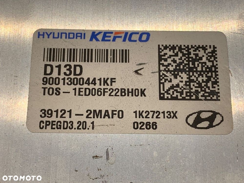 KOMPUTER SILNIKA - 899.00 PLN - HYUNDAI KONA (OS, OSE, OSI) 2017 - 2022 1.6 T-GDi 4WD 146 kW [199 - 4