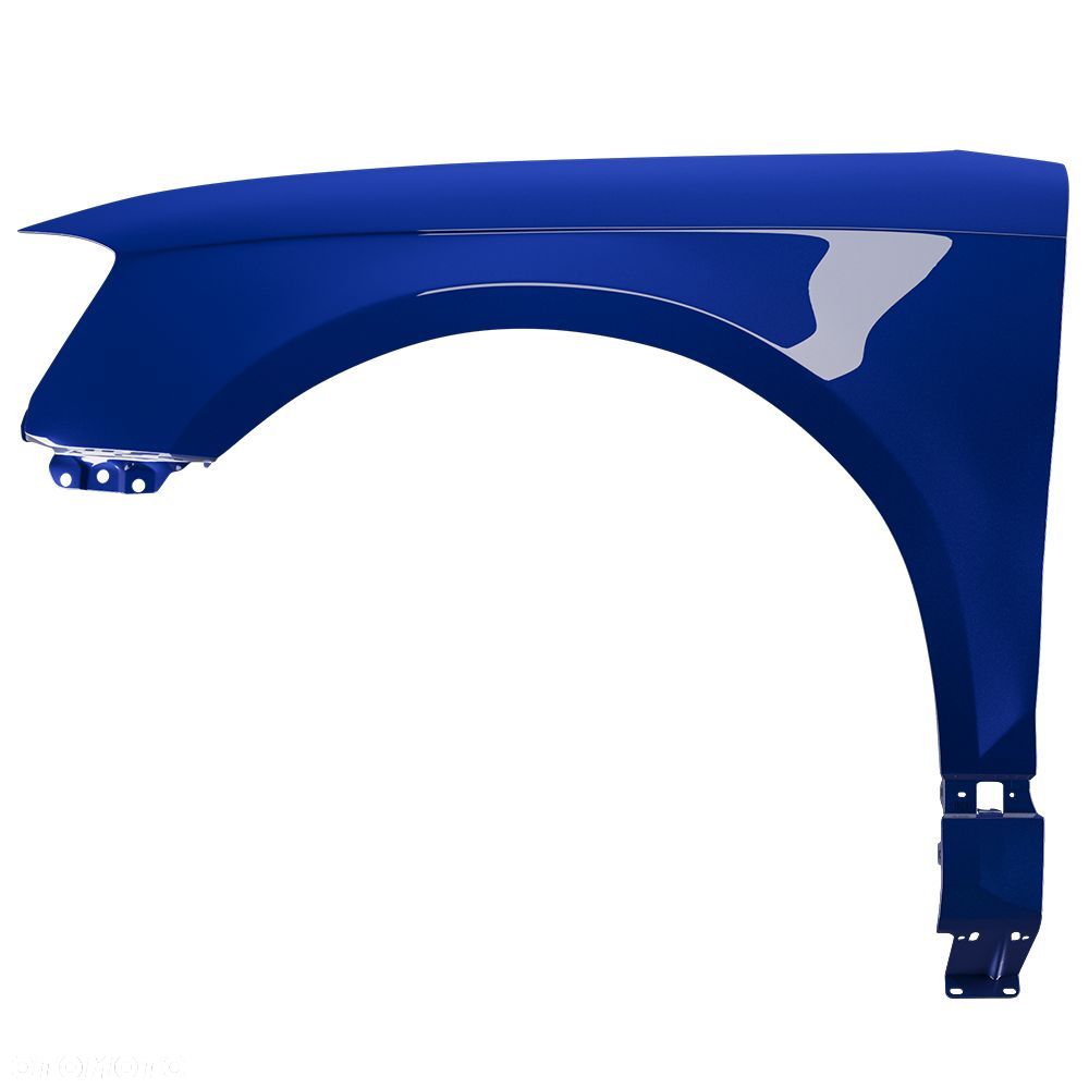 BLU Błotnik AUDI A3 8P lift LX5Q lewy niebieski 08-12 przód ScubaBlau - 2