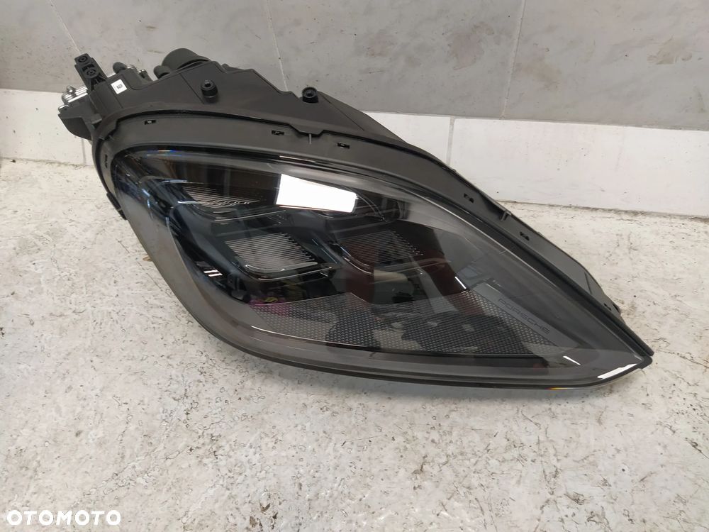 PORSCHE CAYENNE III LIFT LAMPY LAMPA REFLEKTORY PRZÓD PRZEDNIE LED PRAWA LEWA PRZETWORNICA KOMPLET NOWY ORYGINAŁ - 4