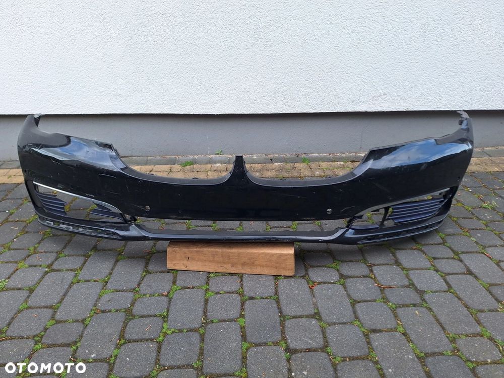 BMW 7 G11 G12 15-18 ZDERZAK PRZÓD PRZEDNI+2X CHROM ORYG BMW WYSYŁKA 24H - 1