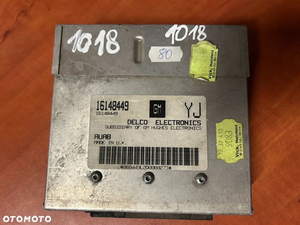 STEROWNIK SILNIKA OPEL CORSA 16148449 AUAB - 1