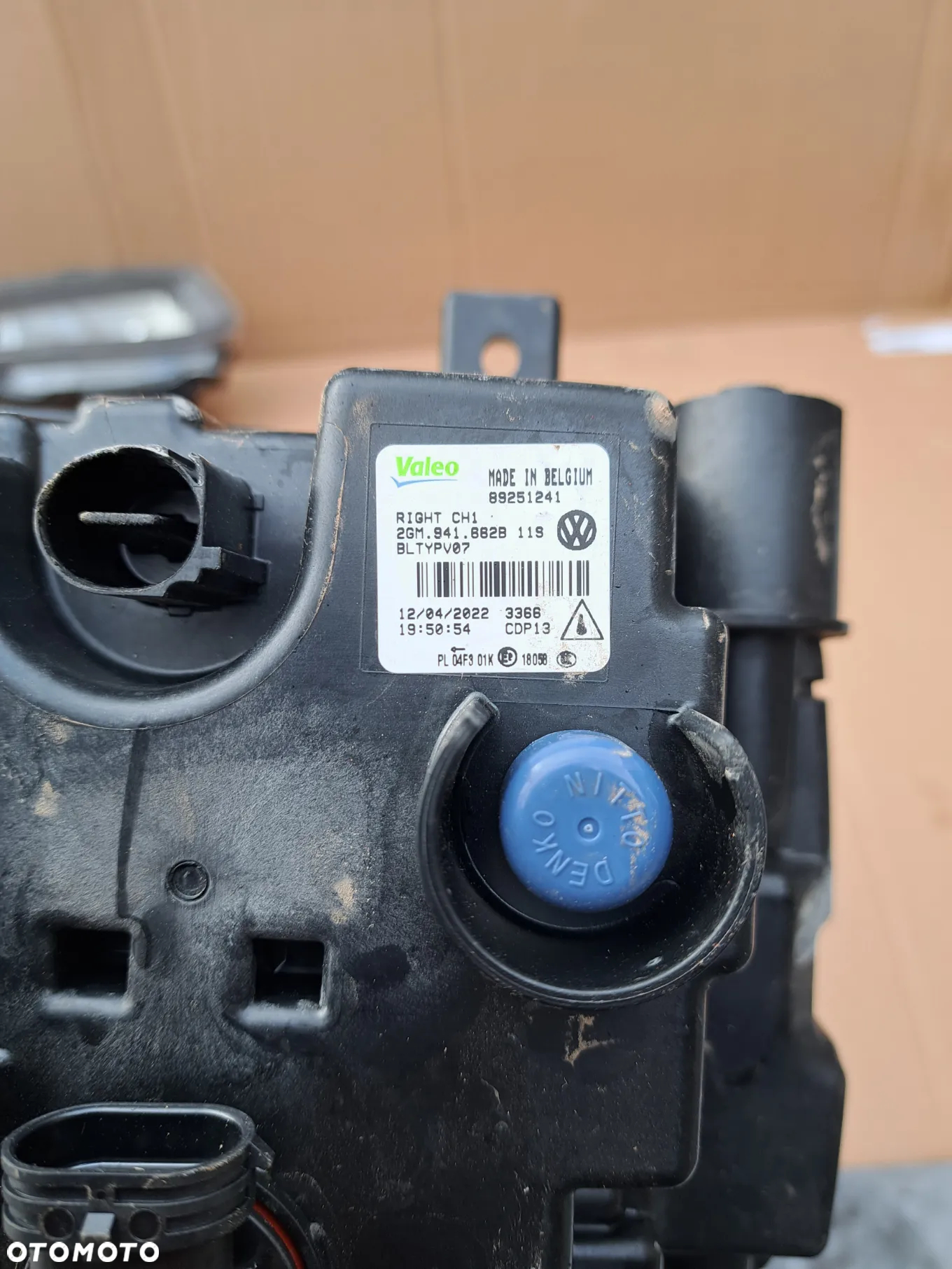 Halogen prawy VW T-Cross 2GM941662B - 5