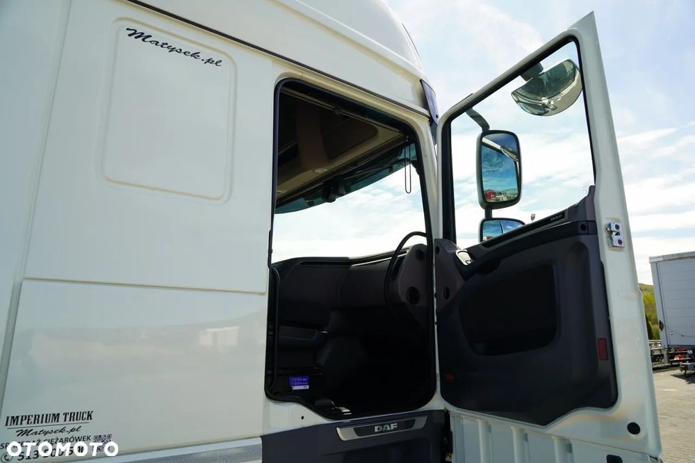 DAF XF 480 / ZESTAW TANDEM / SSC / MEGA / OŚ PODNOSZONA / KLIMA POSTOJOWA / ZAWIESIE DO WÓZKA / PRZYCZEPA WECON - 7,70 M / - 30