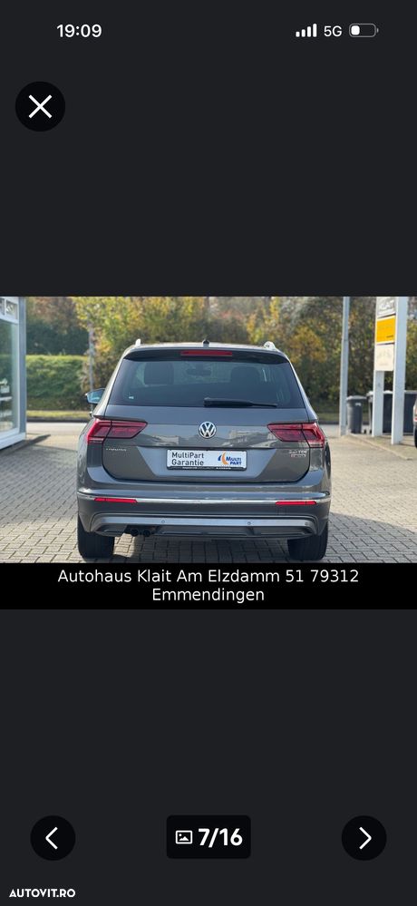 Volkswagen Tiguan 2.0 TDI SCR 4MOTION (BlueMotion Techn.) DSG Highline - 30