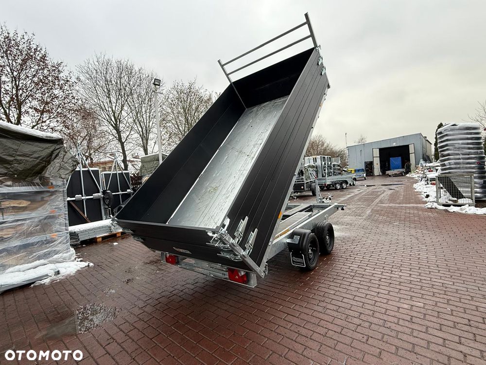 Saris Przyczepa Kiprowana Saris Tipper K3 356x184x35 + nadstawki 30 cm 3500 kg dostawa pod dom Częstochowa - 12