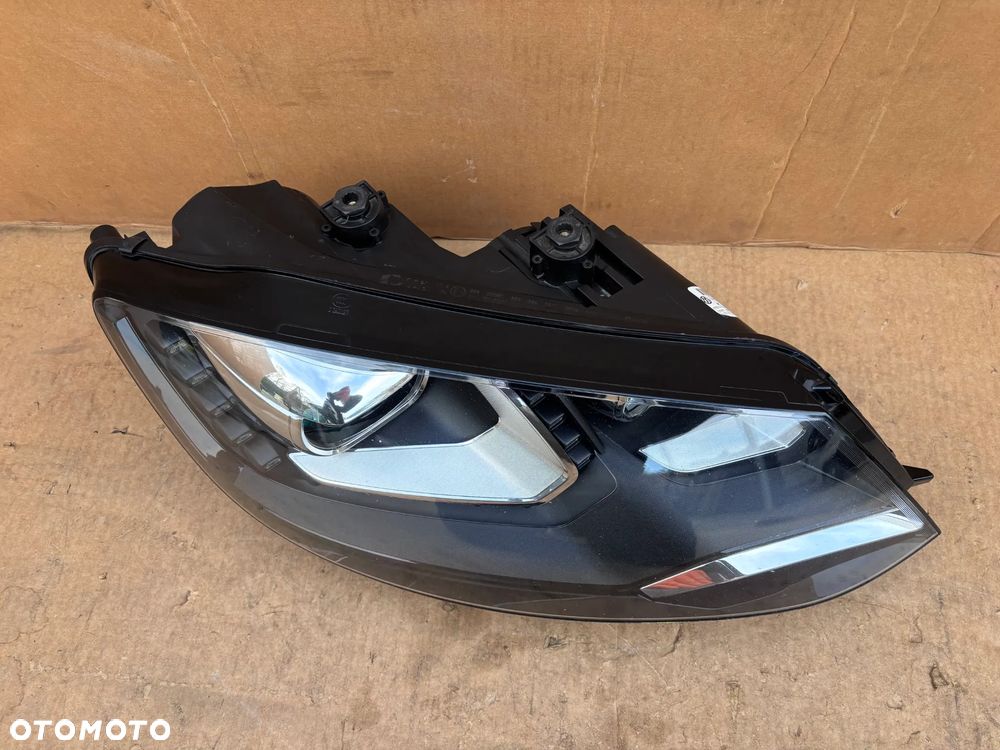 VW Sharan II 7N Lampa Przednia Prawa Oryginalna Bi Xenon Led Europa Cała Ładna 7N1941752B - 2