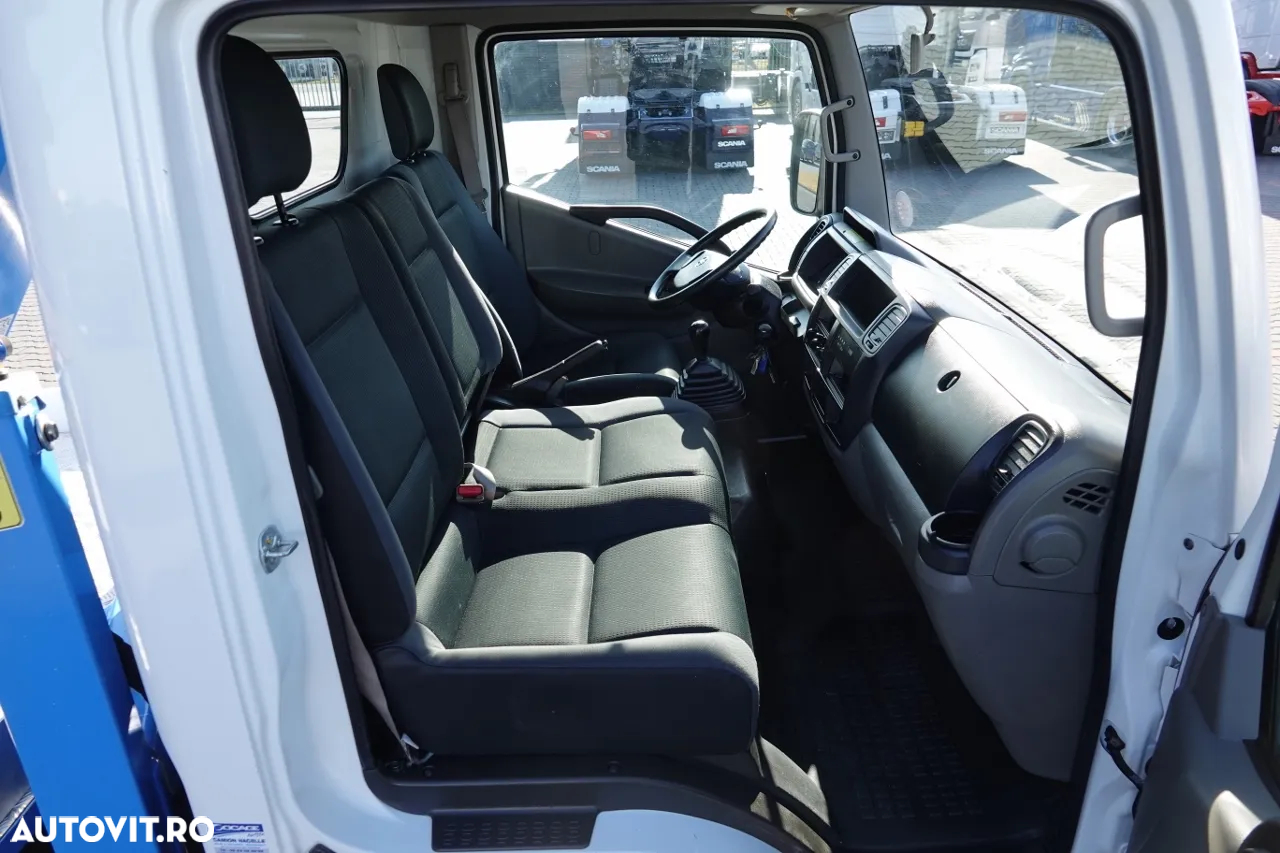 Renault CABSTAR NT 400 / LIFTING 18 METRI / SOCAGE T318 ridicator de cosuri / COS 2 PERSOANE - 225 kg / DUPA CONTRACTUL DE SERVICE - 36