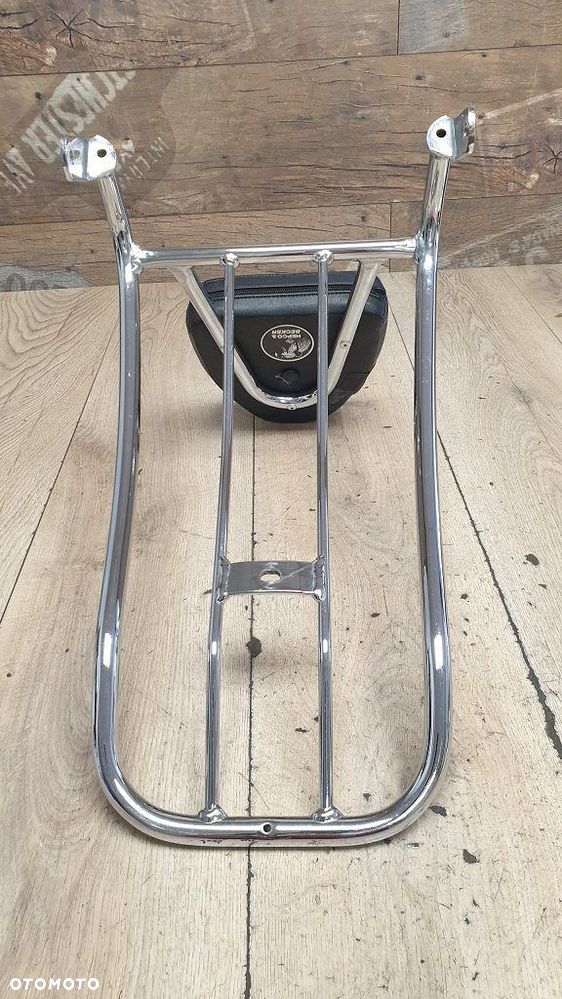 Oparcie kierowcy z bagażnikiem Hepco&Becker Harley Road King 1450 - 5