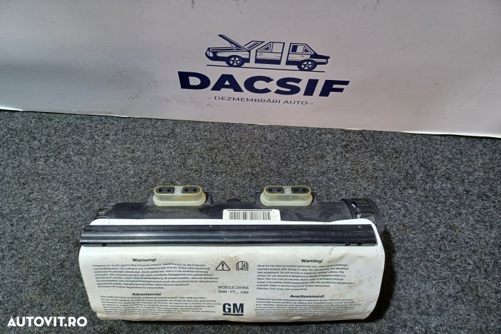 Airbag pasager 13111177 601762300F 601762400B Opel Zafira Family [fac - 2