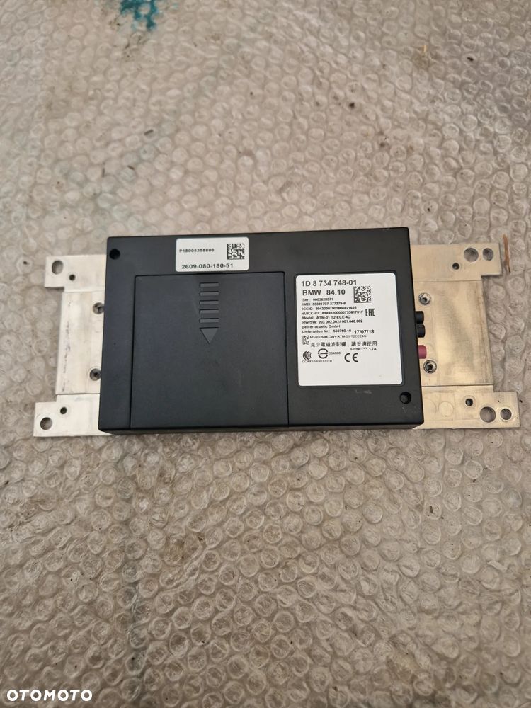 Bmw i3 Moduł Sterownik Telematik 8734748 2018