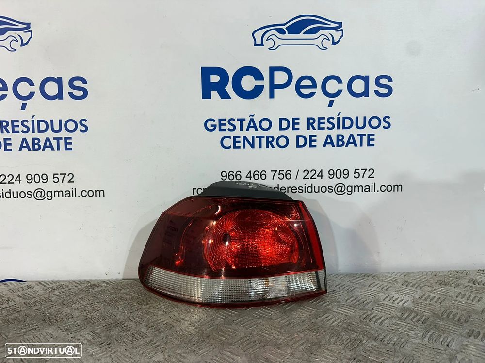 .Conjunto Farolins Tras Traseiro Esquerdo Direito Original Volkswagen VW Golf 6 Mk6 5k0945096E 5k0945095E 2008 - 2013 - 5