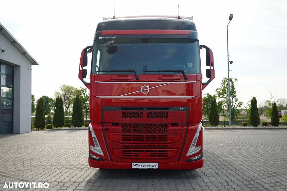 Volvo FH 460 / FIRANKA 7,4 M / I-SAVE / I-PARK COOL / OŚ PODNOSZONA / SKRĘTNA /  / PLANDEKA ZBROJONA - 7